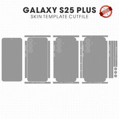 Samsung Galaxy S25 Plus Skin Template Vector Cutfile