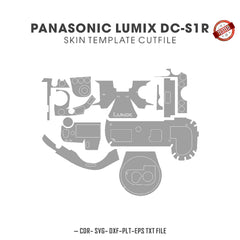 Panasonic Lumix DC-S1R Skin Template Vector Cut Files