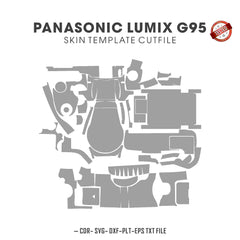 Panasonic Lumix G95 Skin Template Vector Cut Files